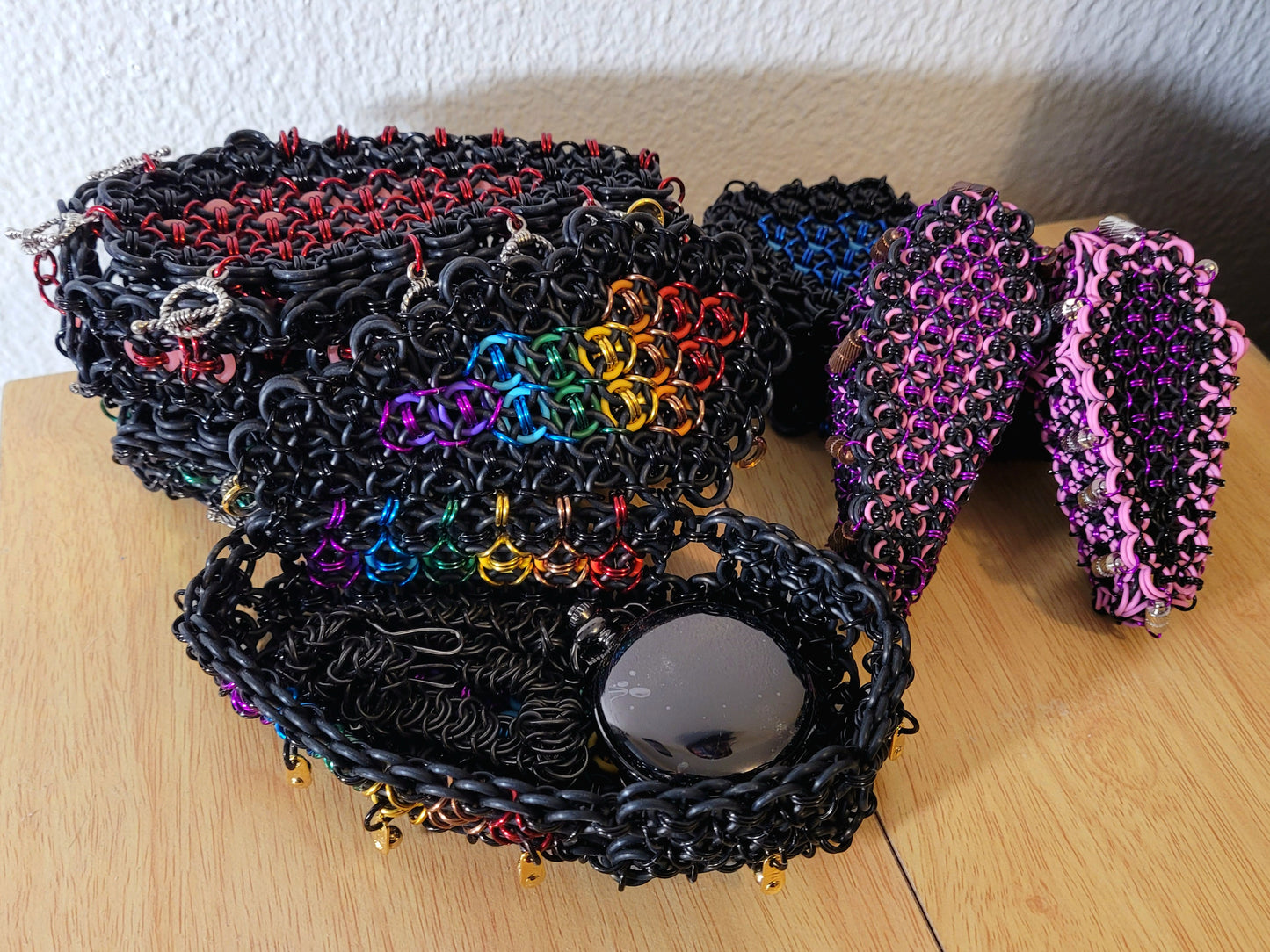 Chainmaille Coffin Keepsake Box