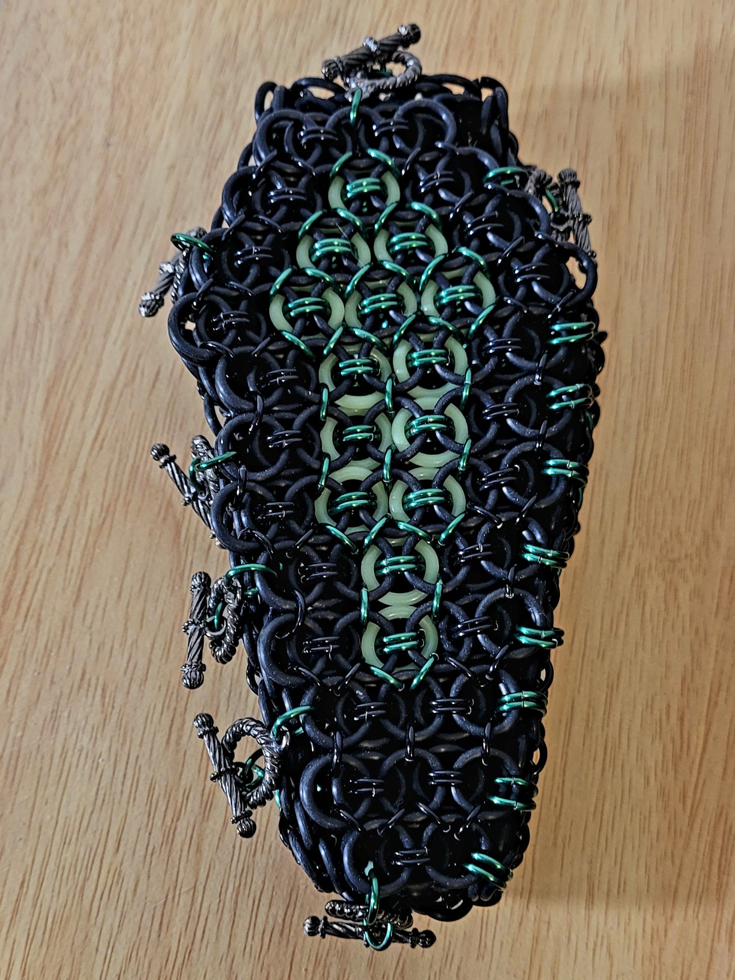 Chainmaille Coffin Keepsake Box