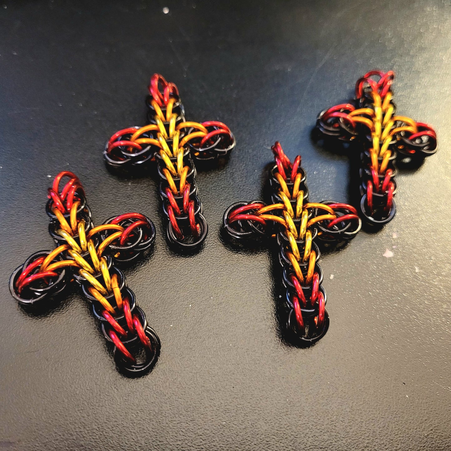 Cross Pendant Necklace/keychain