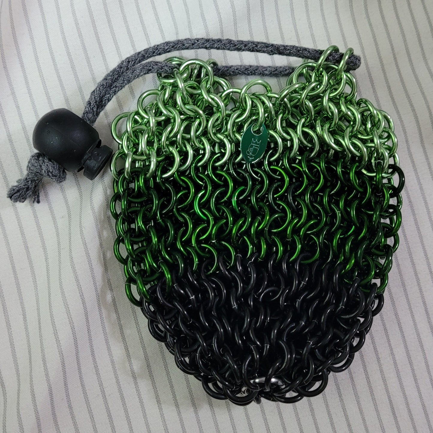 Chainmaille Gradient Dicebag