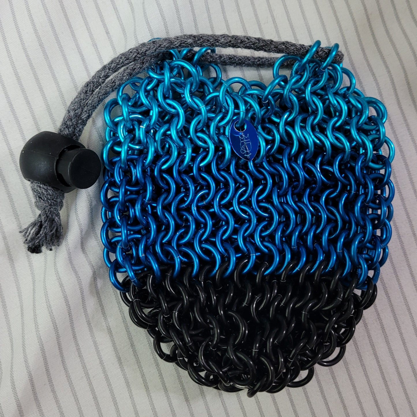 Chainmaille Gradient Dicebag