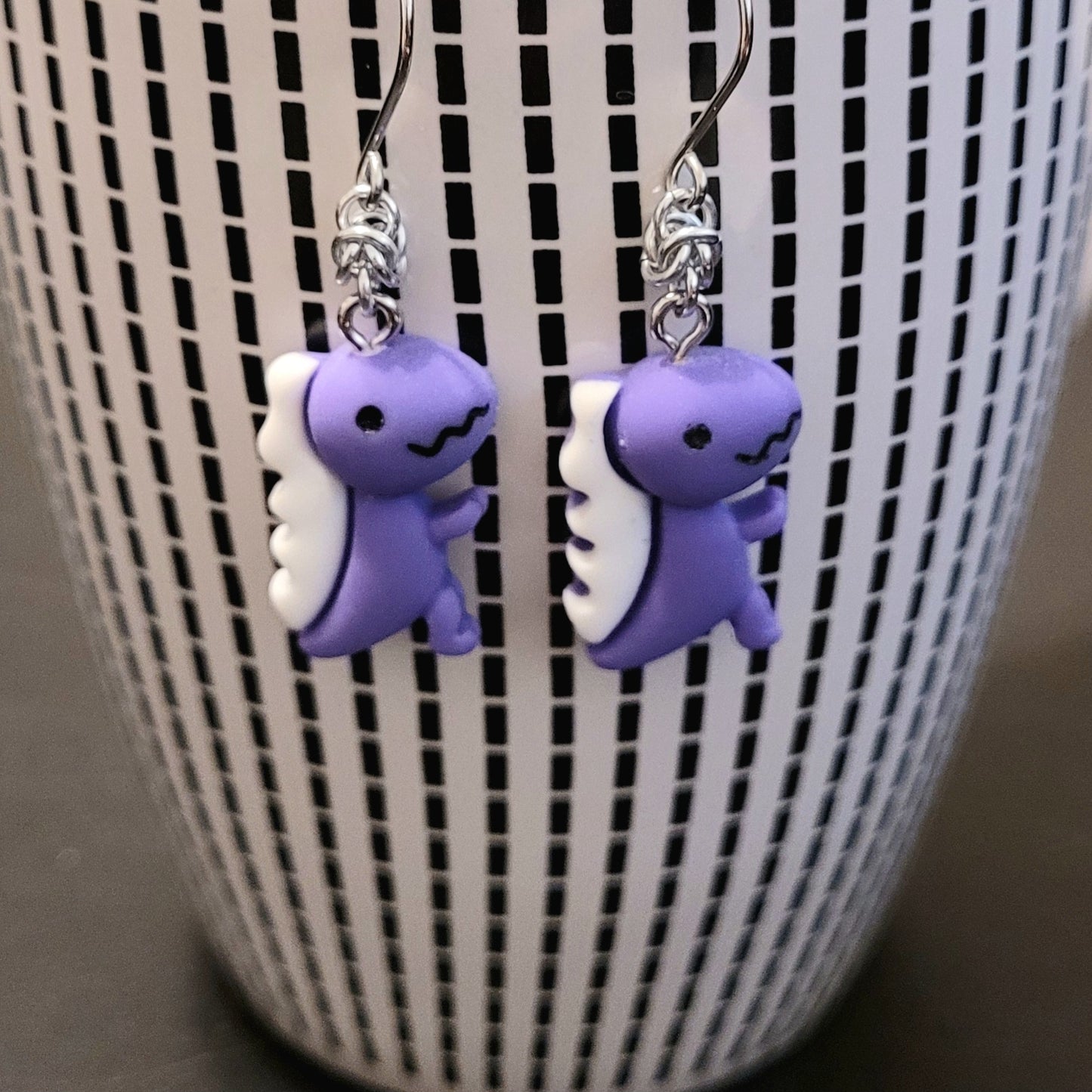 Clay Dragon Earrings