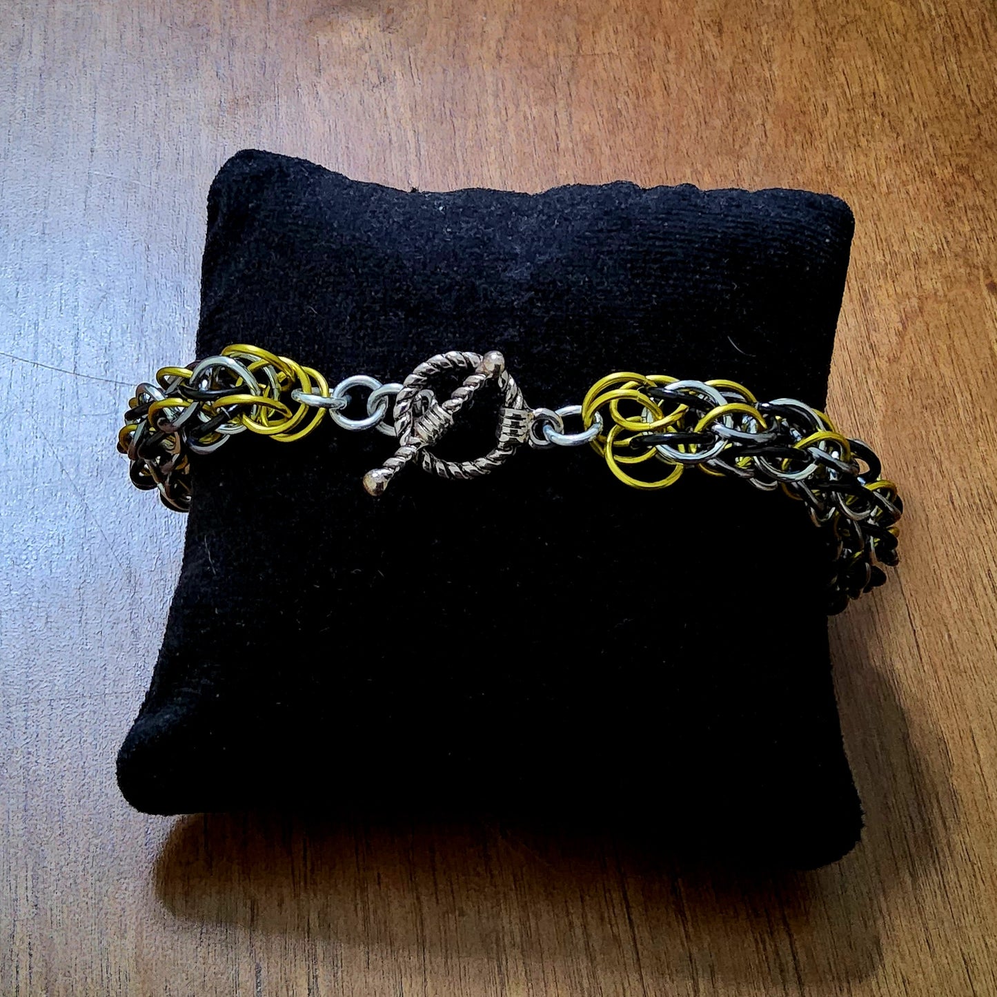 Candy Cane Toggle Bracelet