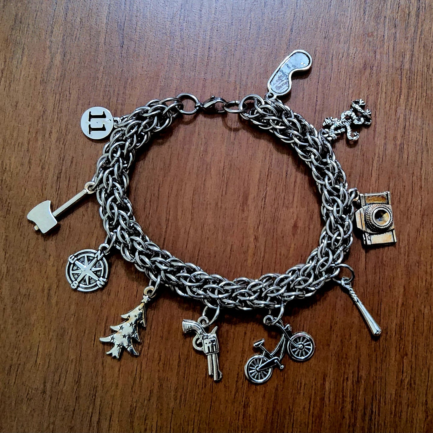 Stranger Candycane Charm Bracelet