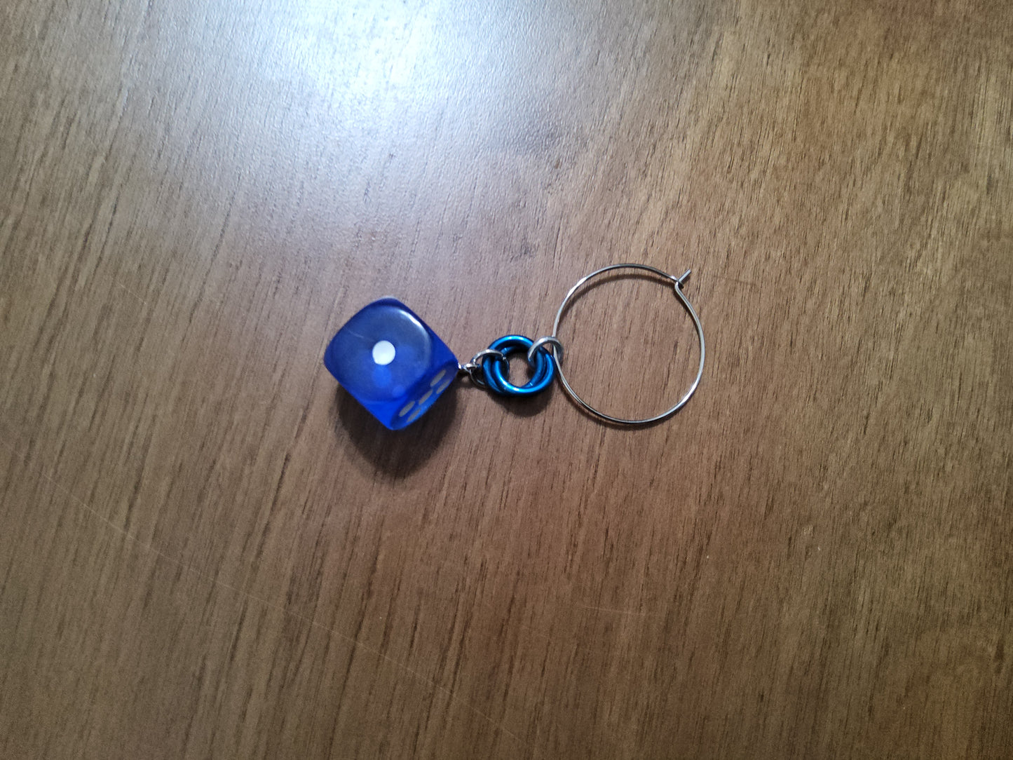 D6 Dice Drink Charms
