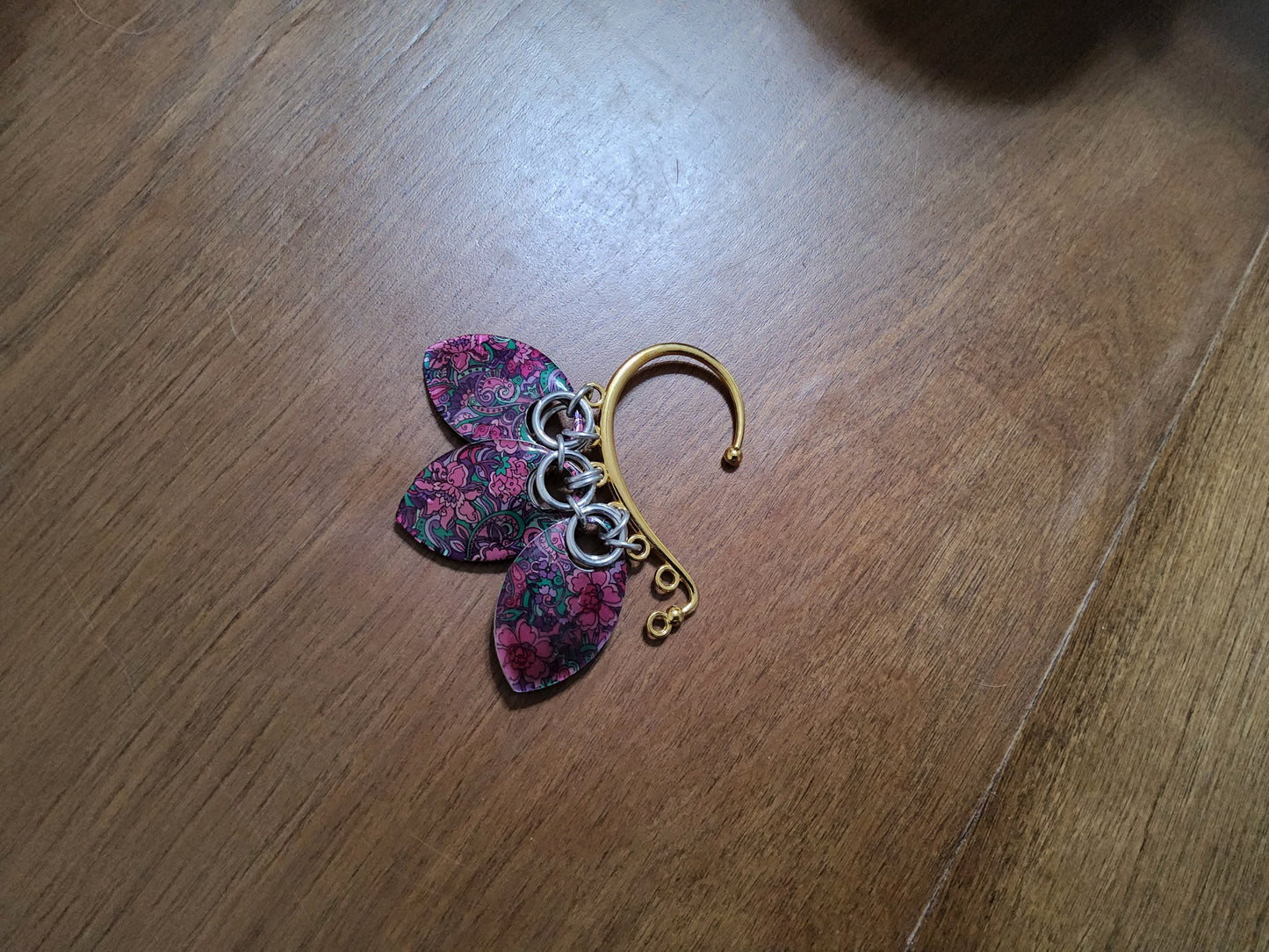 Scale Ear Cuff Pair