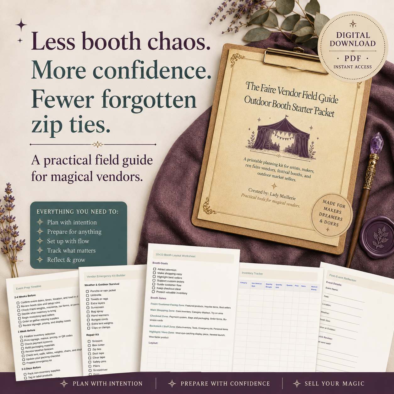 The Faire Vendor Field Guide: Outdoor Booth Starter Packet