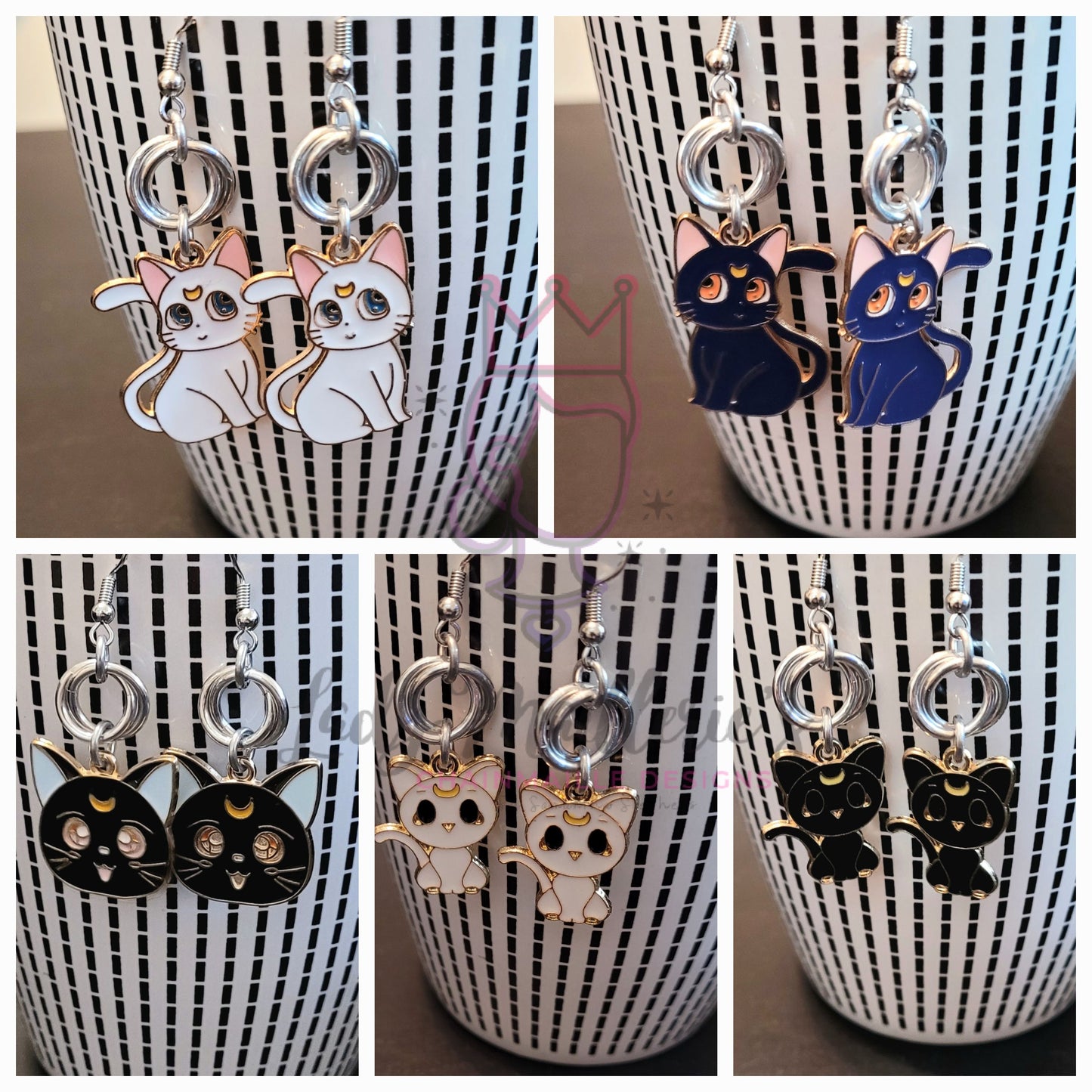 Sailor Moon Cat Earrings