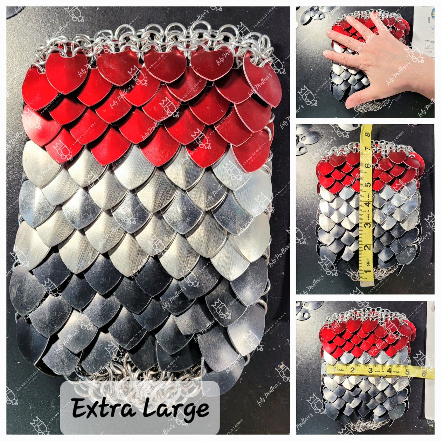 Scale Dragon's Egg Scalemaille Dice Bag