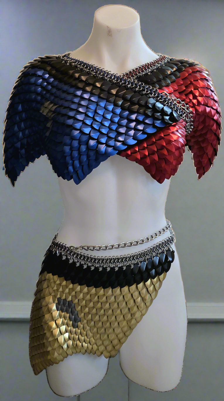 Scale Drape/Shawl/Shirt/Skirt, Star Trek Inspired