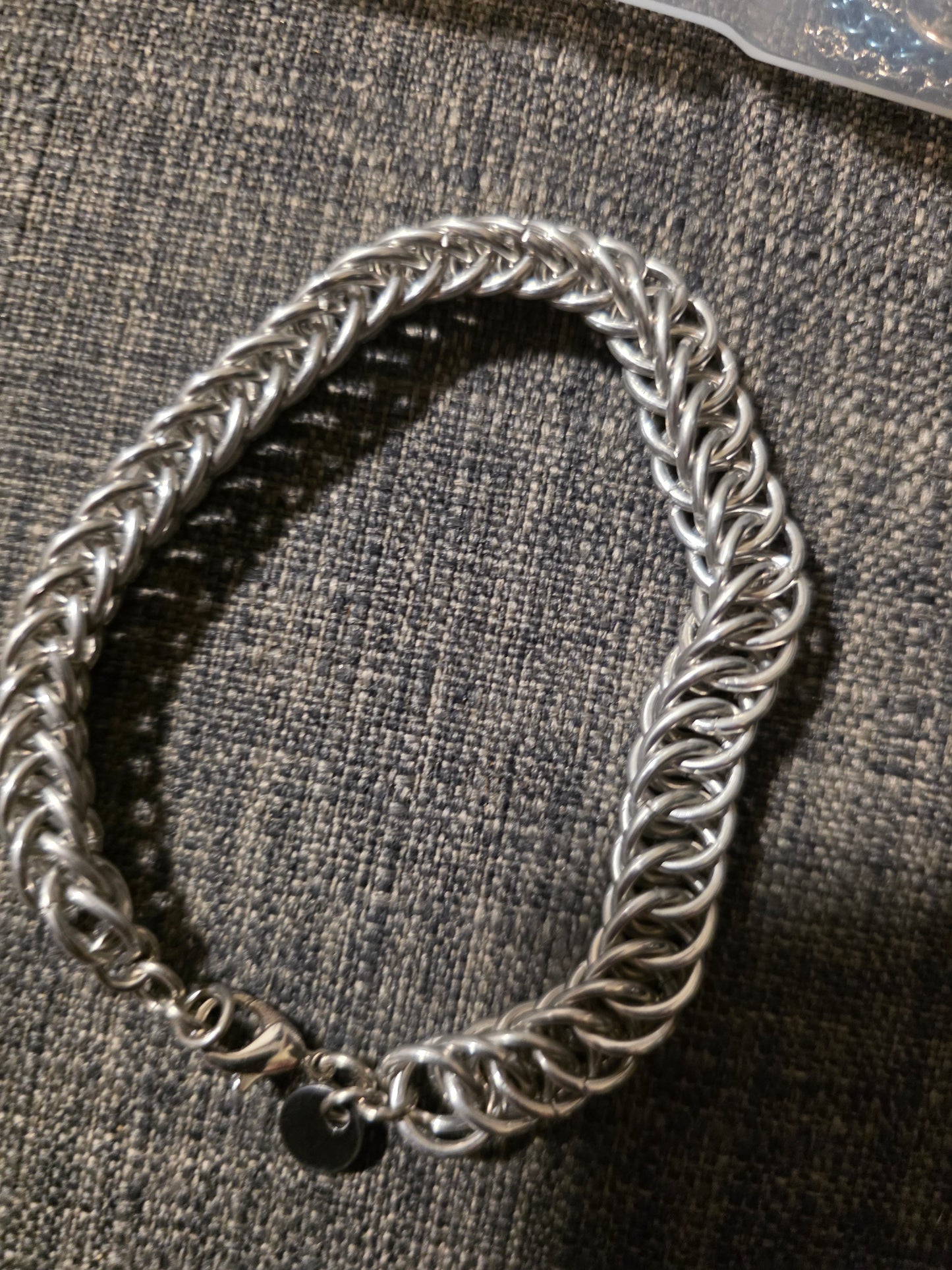 Silver Path Chainmaille Bracelet