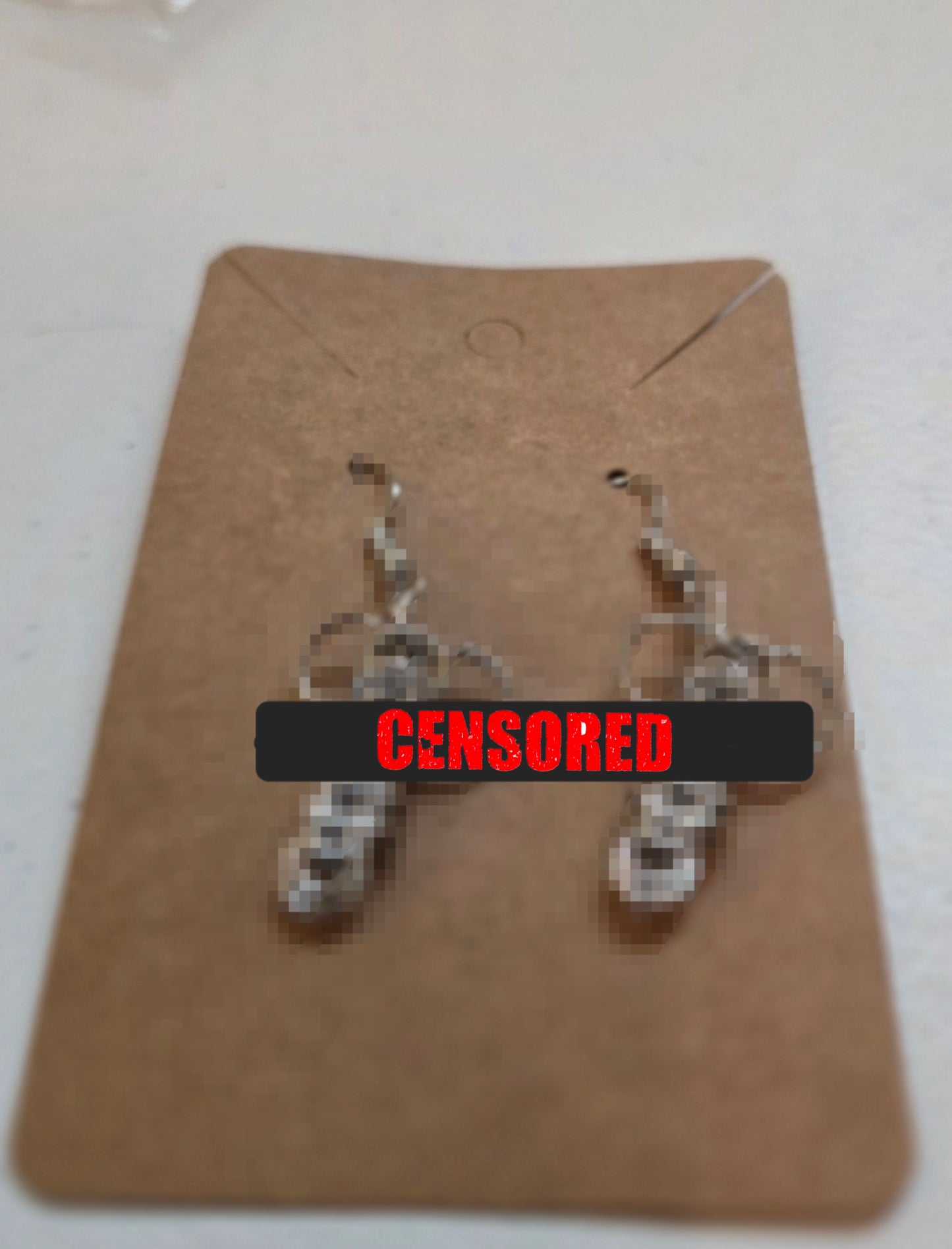 NSFW Peen-dant Earrings