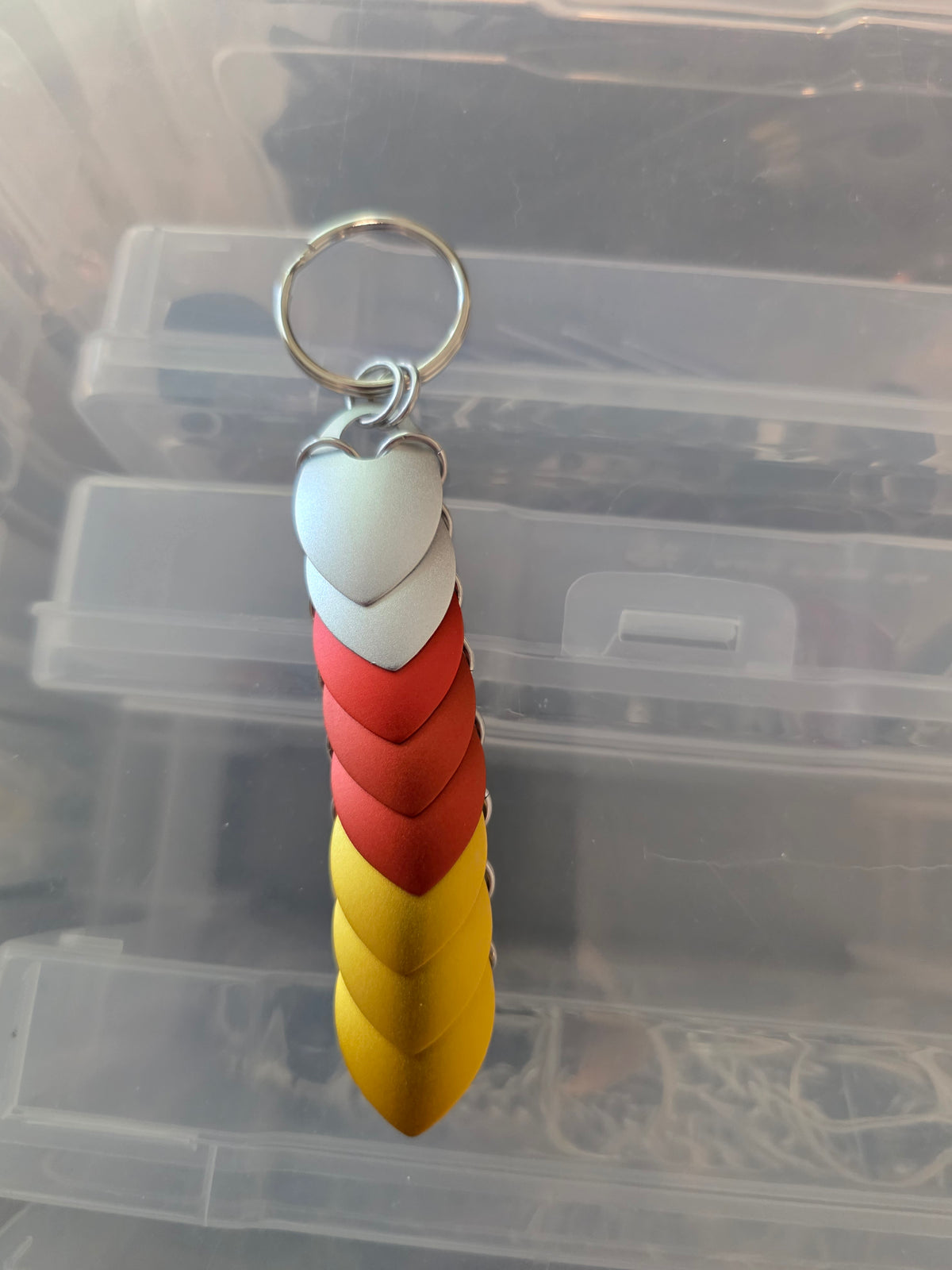 PRIDEcollection Small Linear Scale keychain