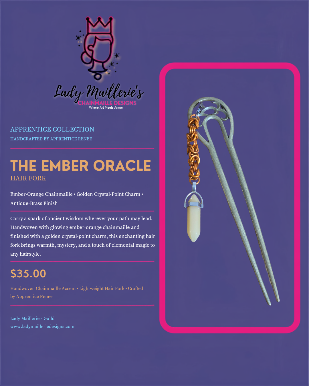 The Ember Oracle – Hair Fork