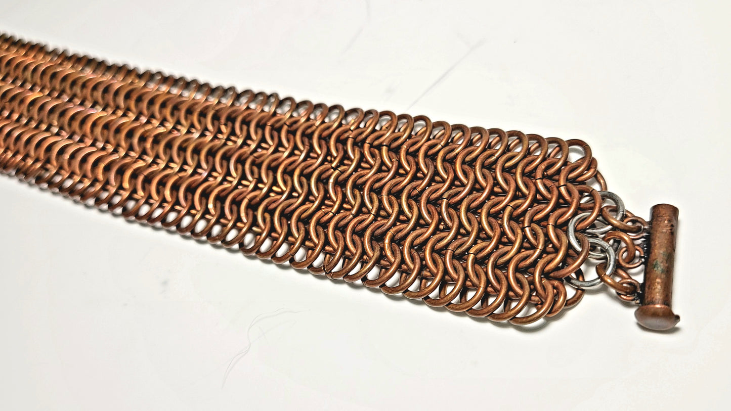 Copper European 6 in 1 Bracelet