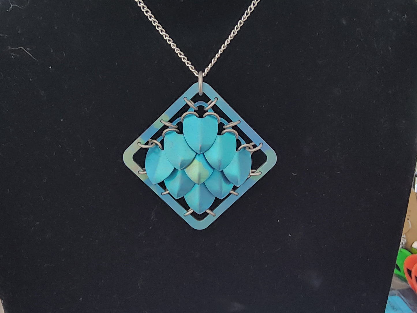 Dragonscale Patch Pendant