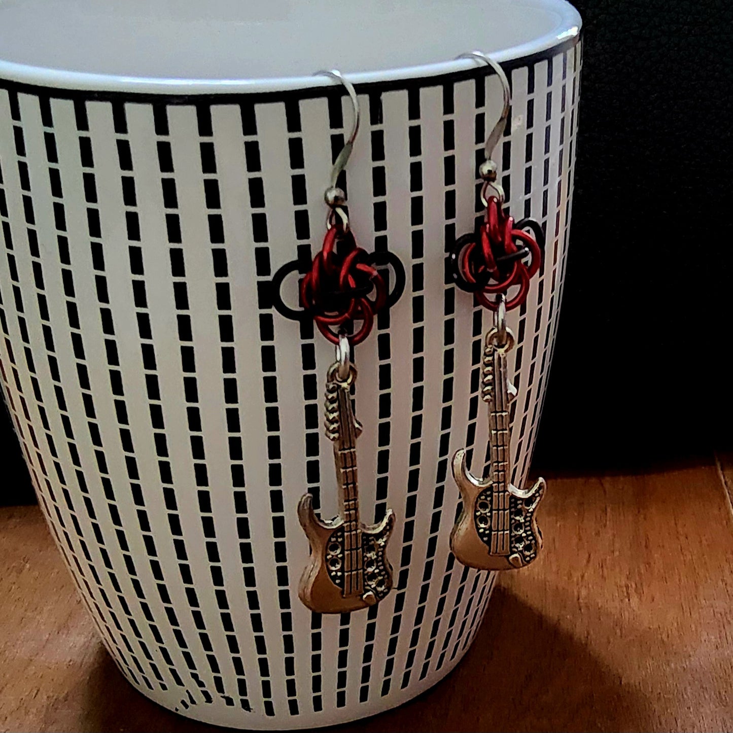 Guitar Earrings