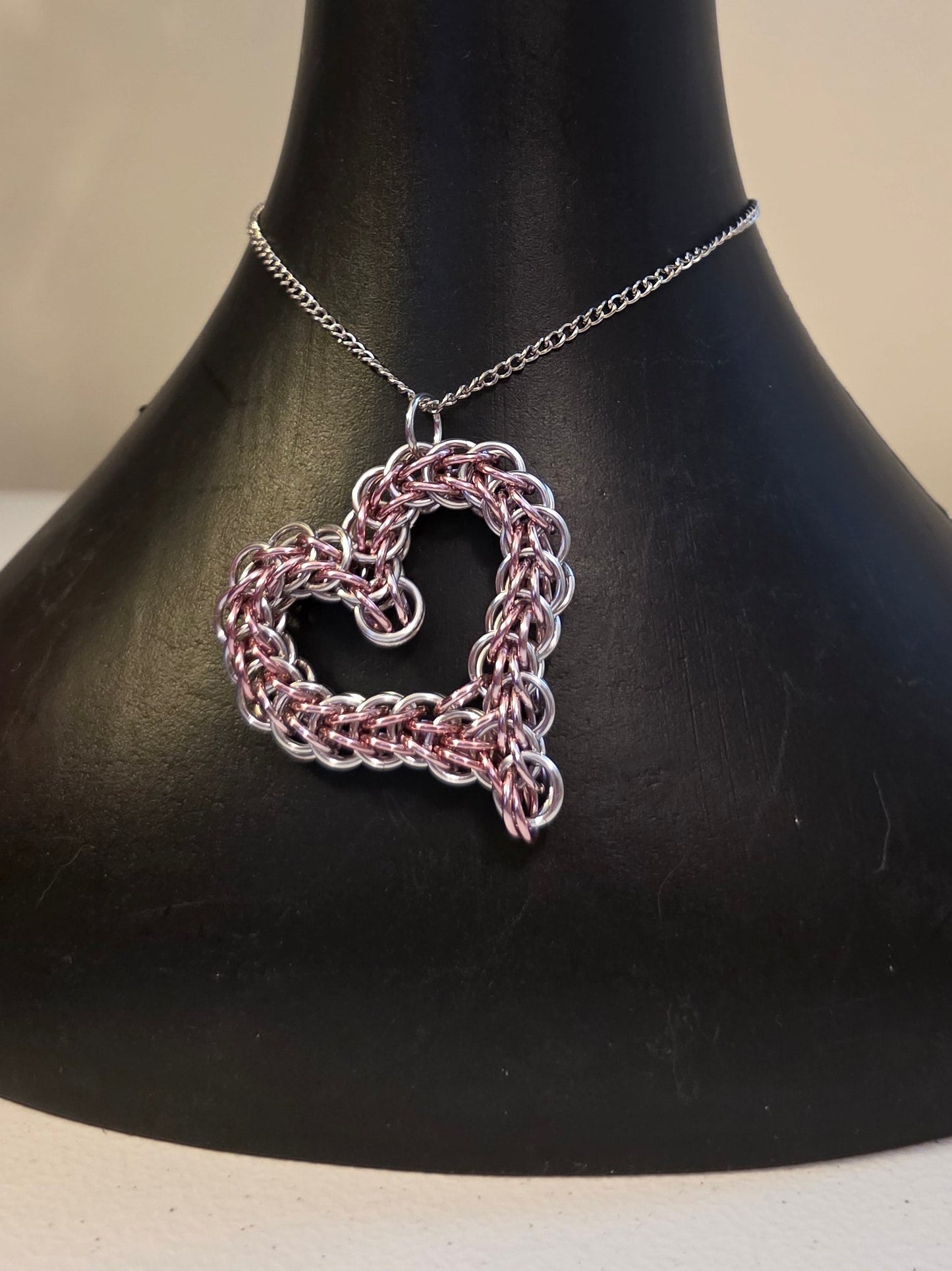 Full Persian Chainmaille Heart