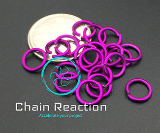 PRE-ORDER Anodized Aluminum - 18 SWG - 16 AWG - .048" - 1.2 mm - 1/4 ID