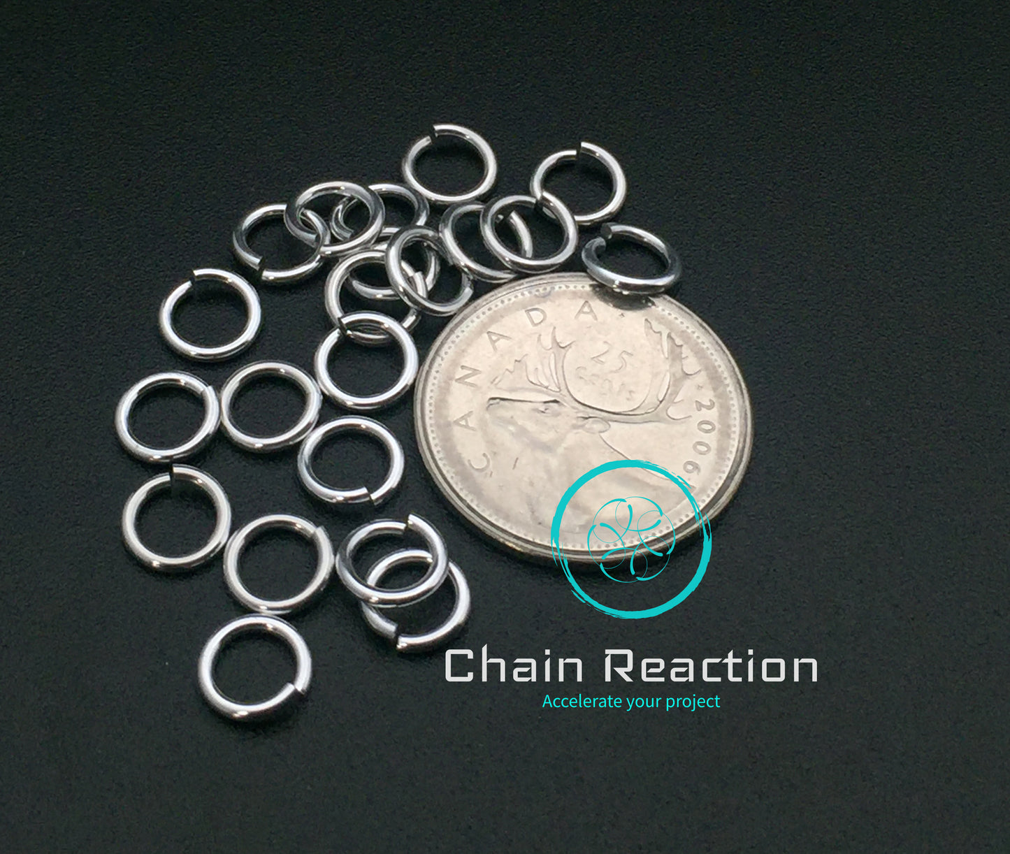 PRE-ORDER Anodized Aluminum - 18 SWG - 16 AWG - .048" - 1.2 mm - 3/16 ID