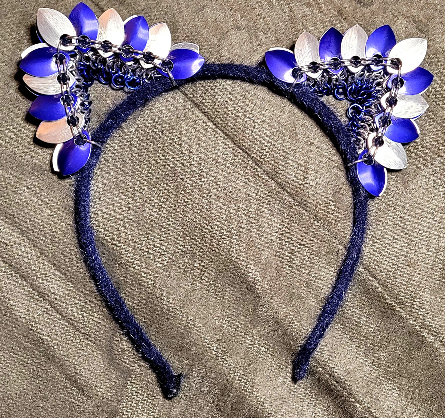 Scale Maille Animal Ear Headband