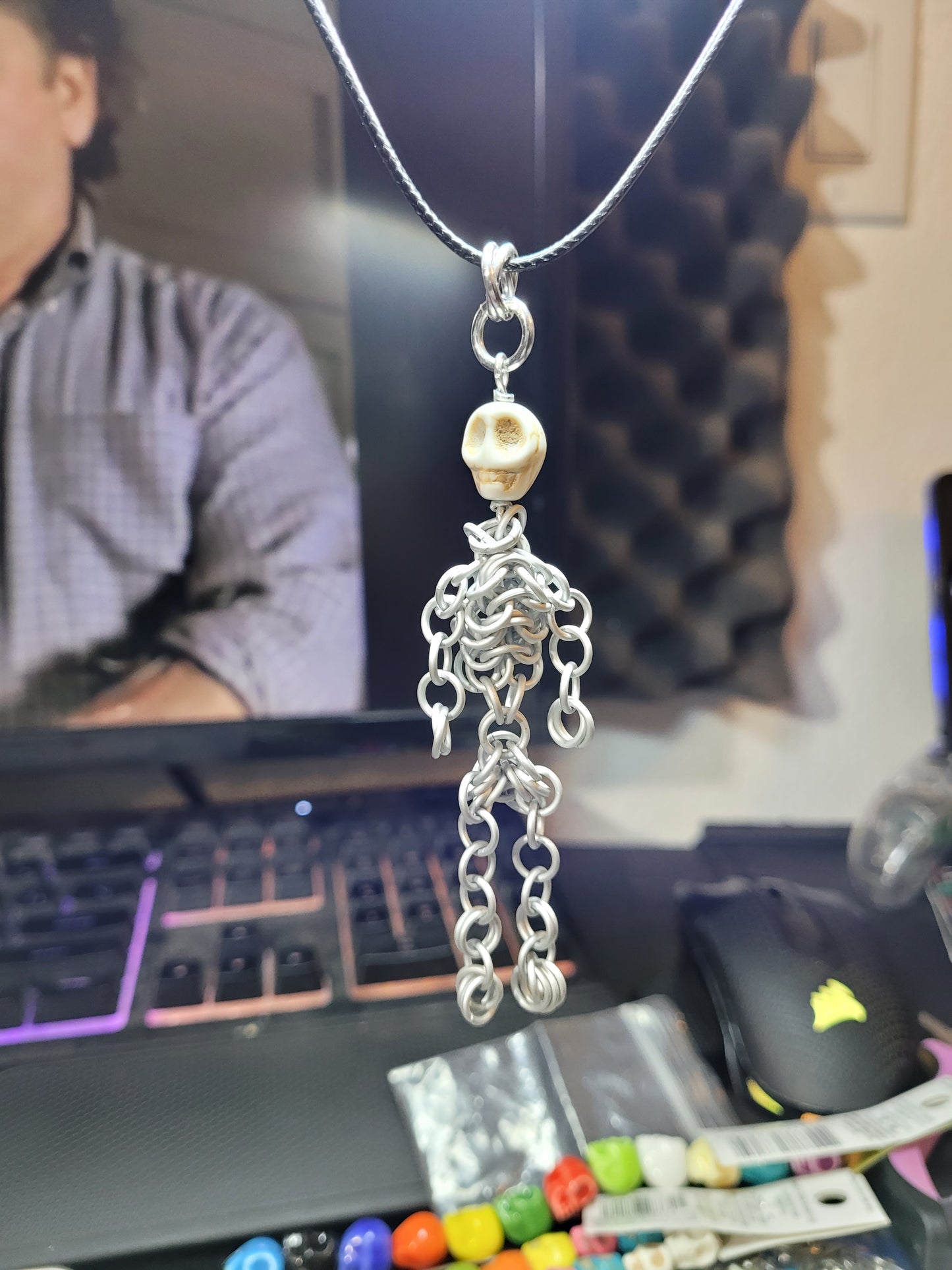 Mr. Skellington pendant