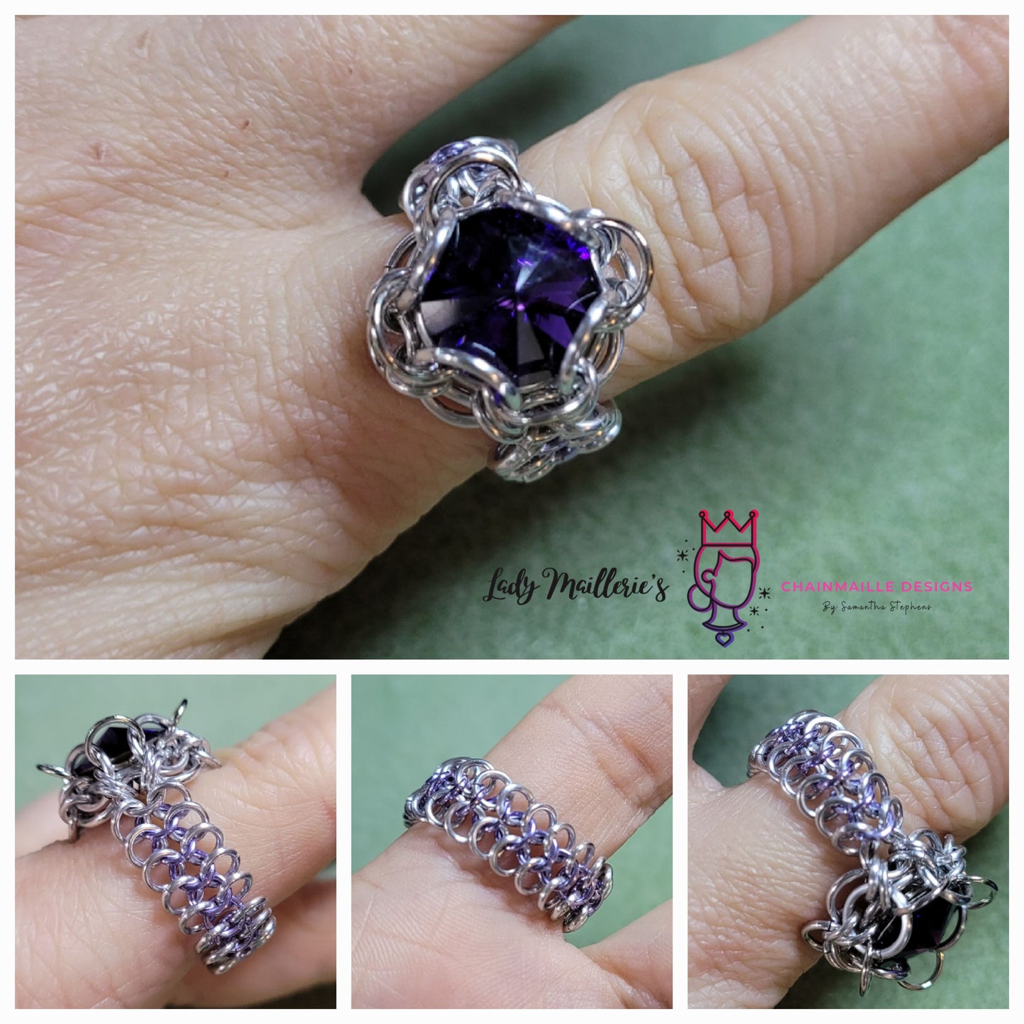 Celtic Labyrinth Ring