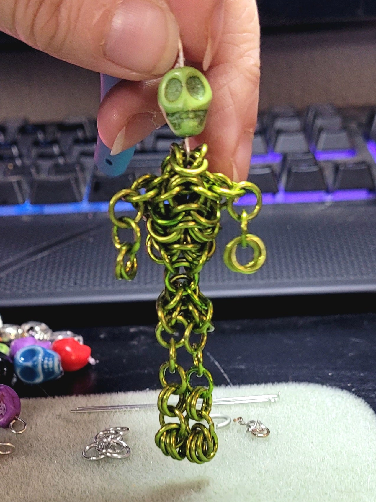 Mr. Skellington pendant