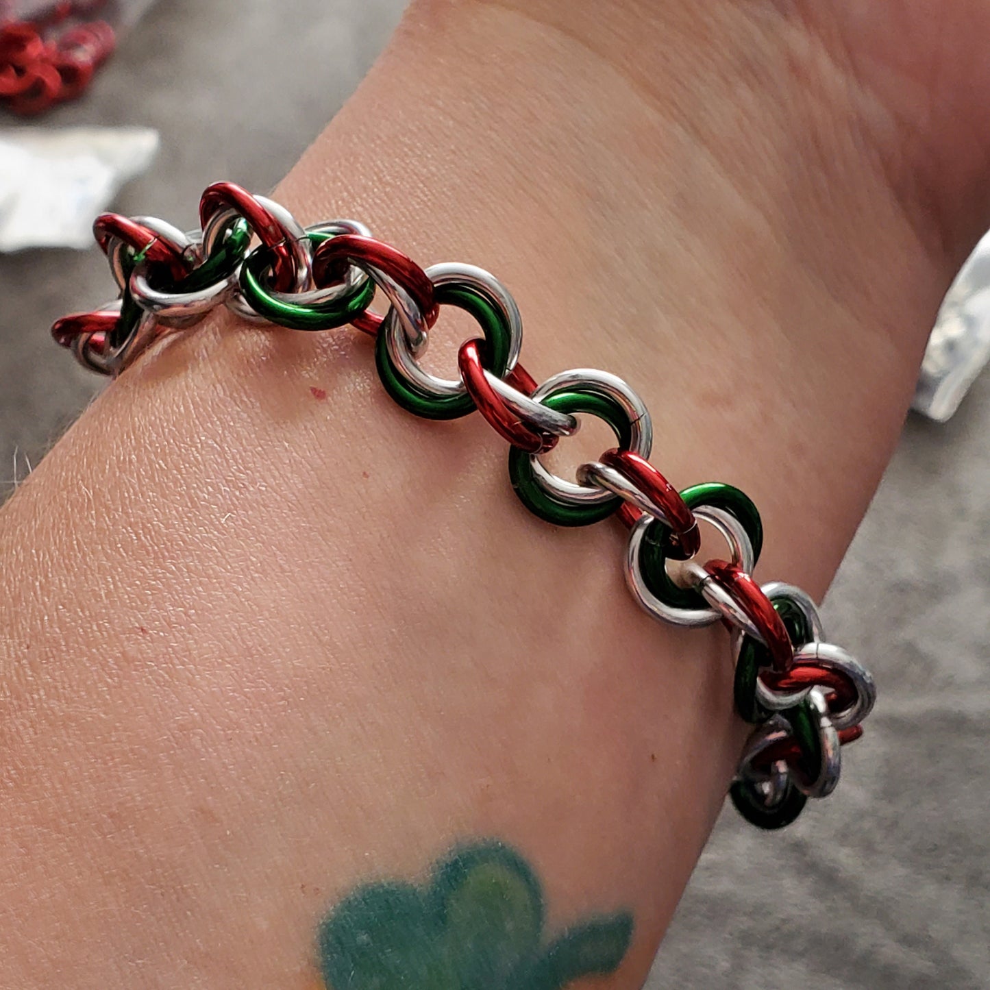 Cornucopia Bracelet Wiggle Weave