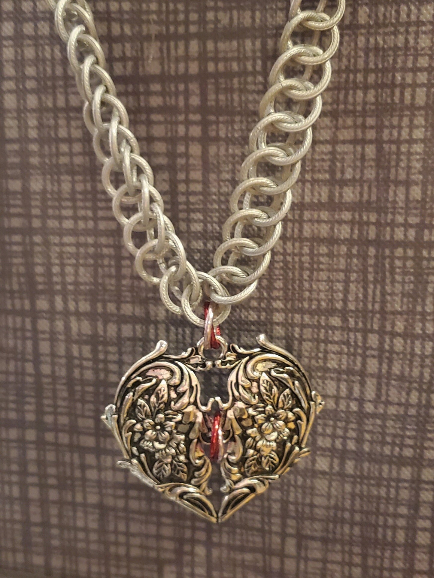 Locks of Love Necklace and Earring set