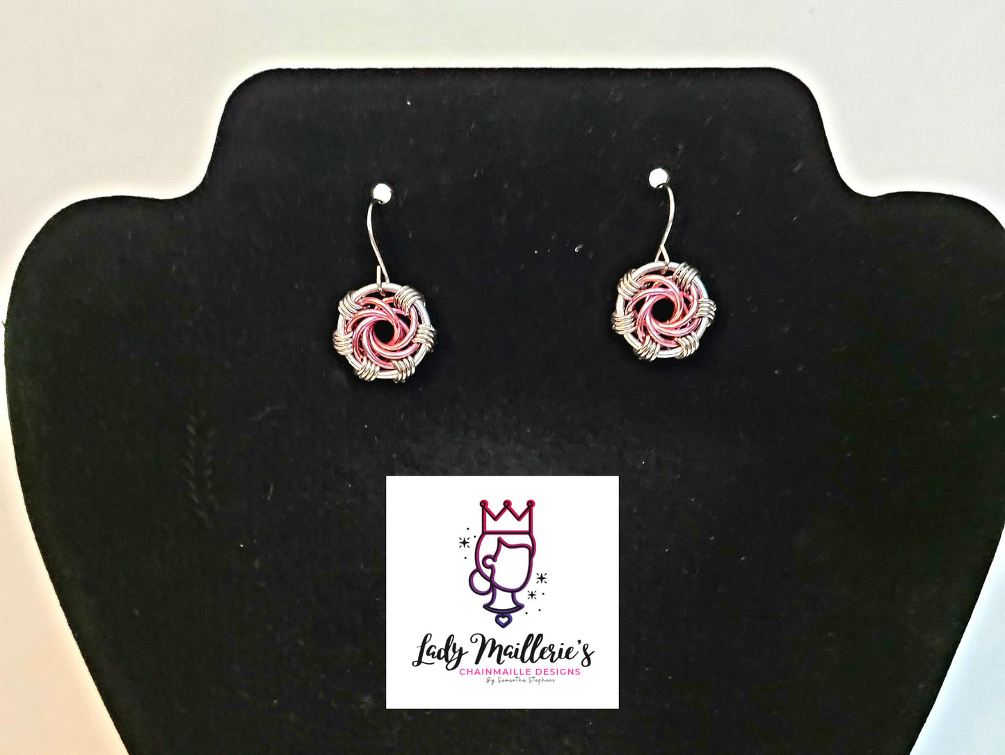 Maelstrom Chainmaille Earrings