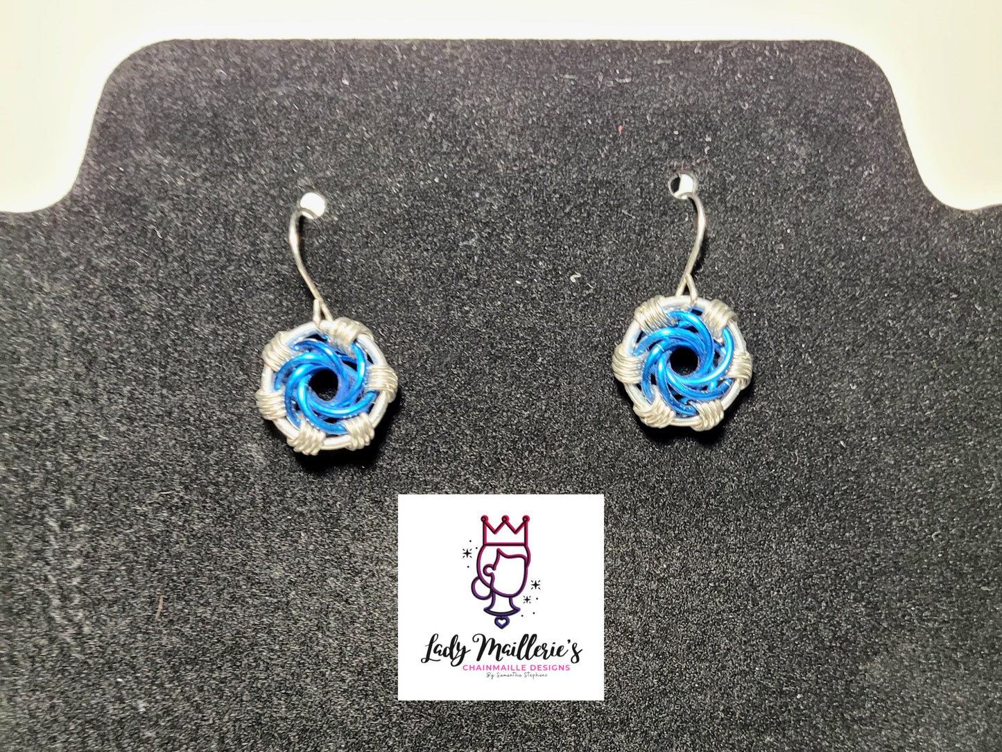 Maelstrom Chainmaille Earrings