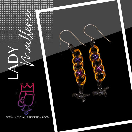 Raven Treat Earrings
