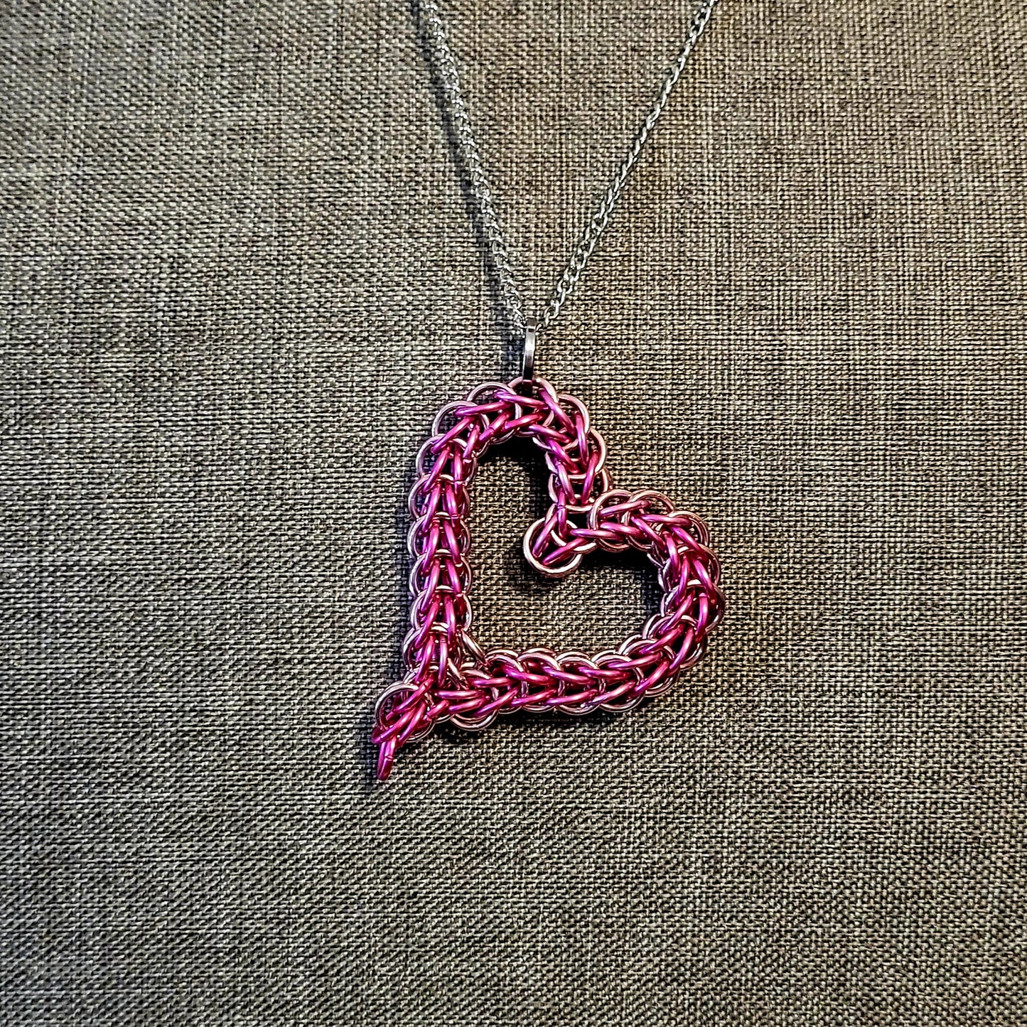 Full Persian Chainmaille Heart
