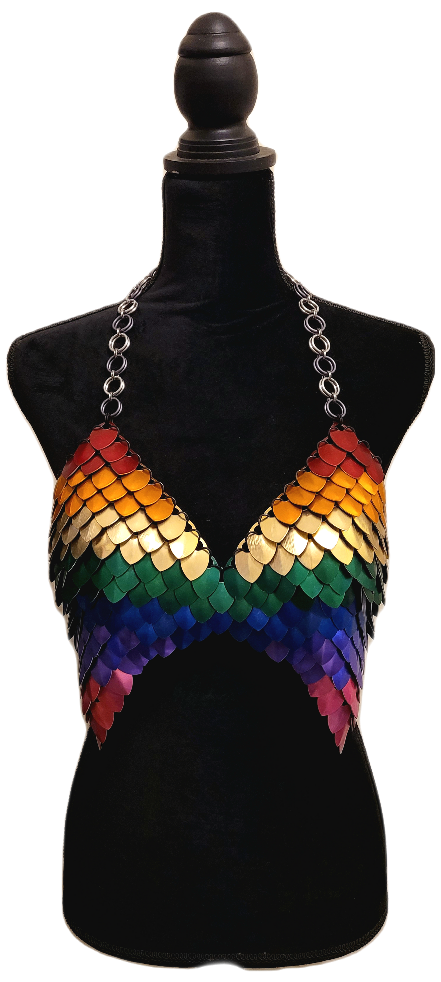 Scale Bra - Valkyrie Style
