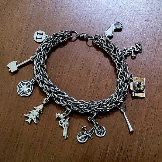 Stranger Candycane Charm Bracelet