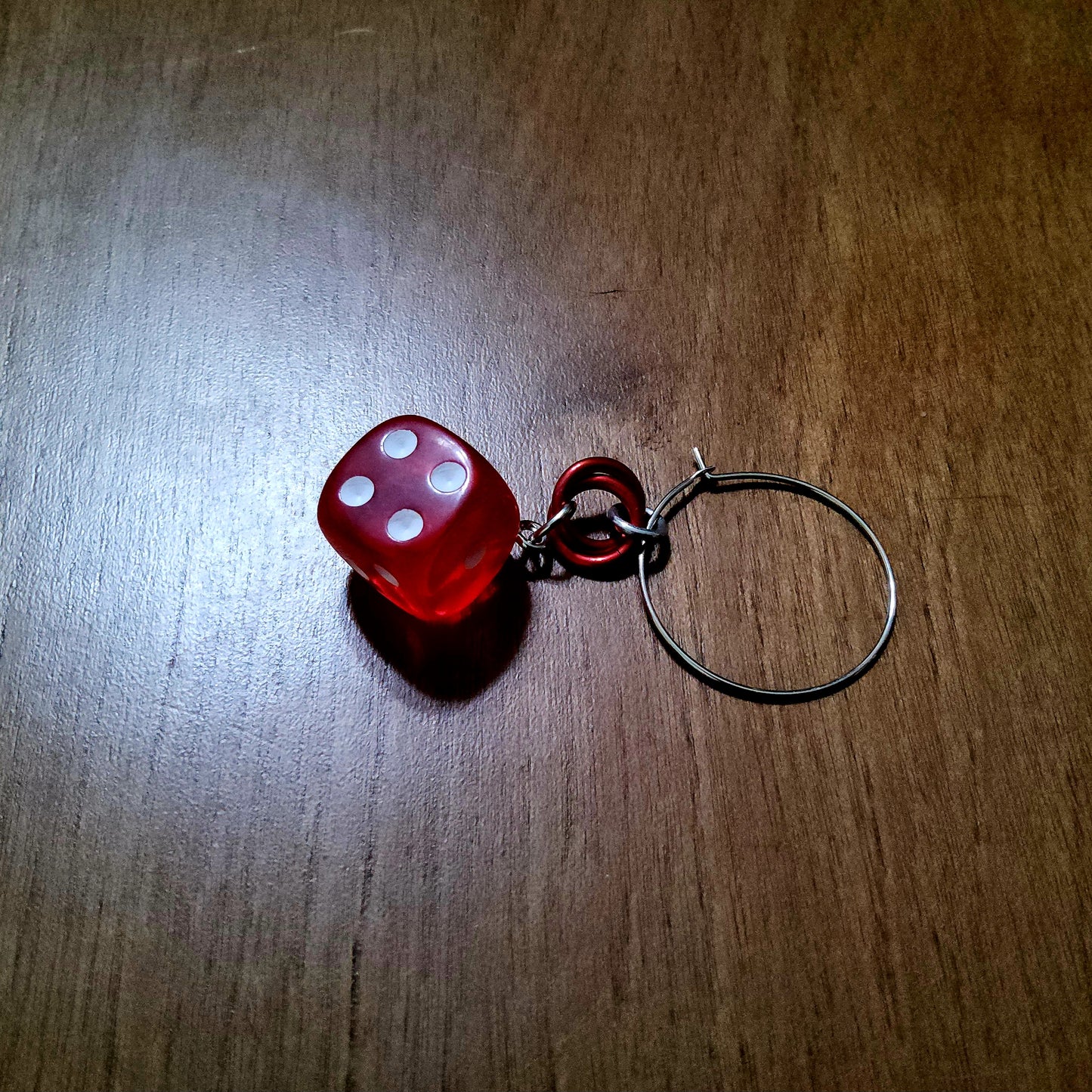 D6 Dice Drink Charms