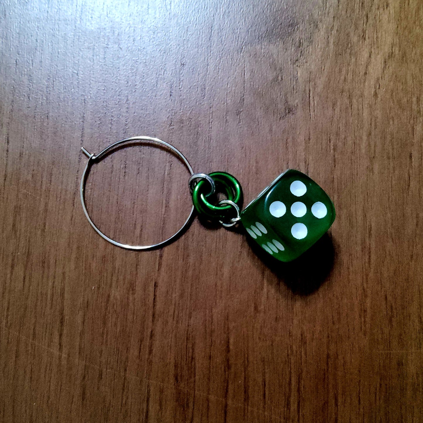 D6 Dice Drink Charms