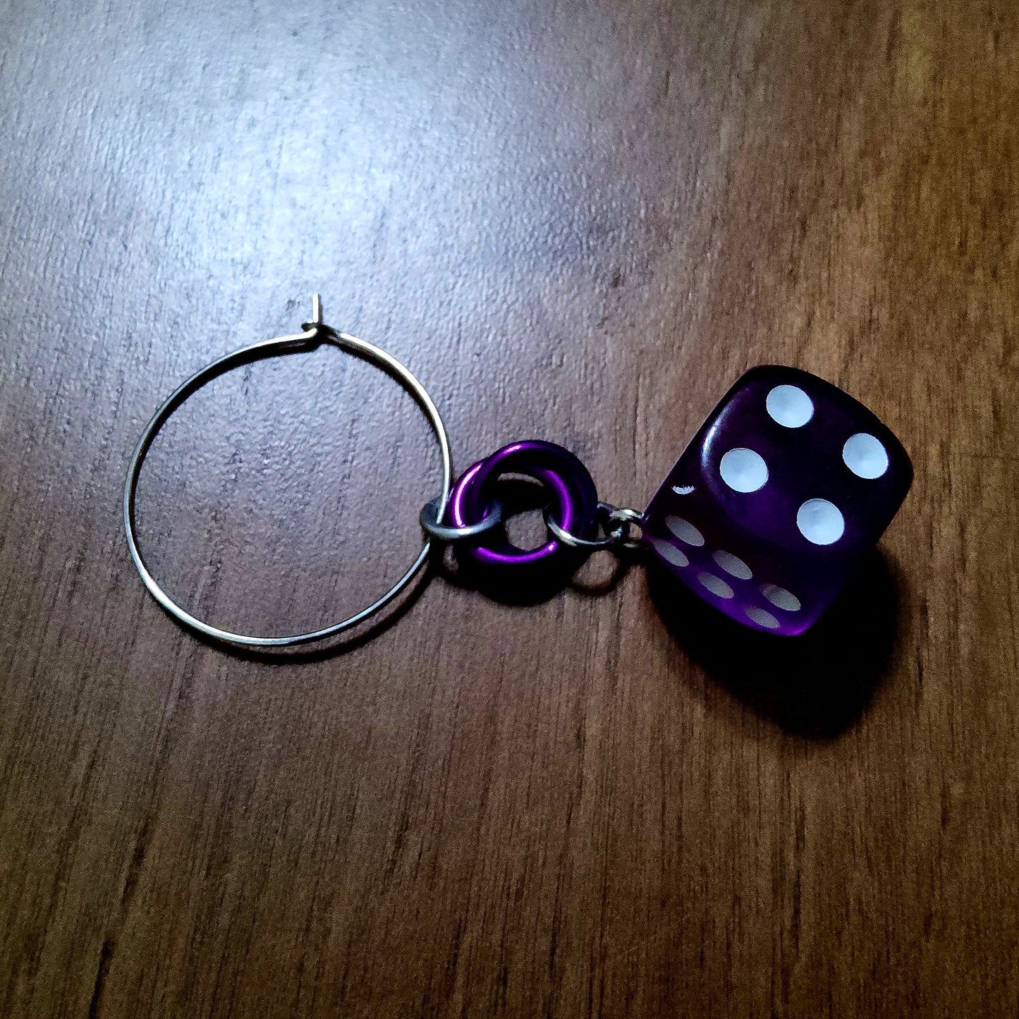 D6 Dice Drink Charms