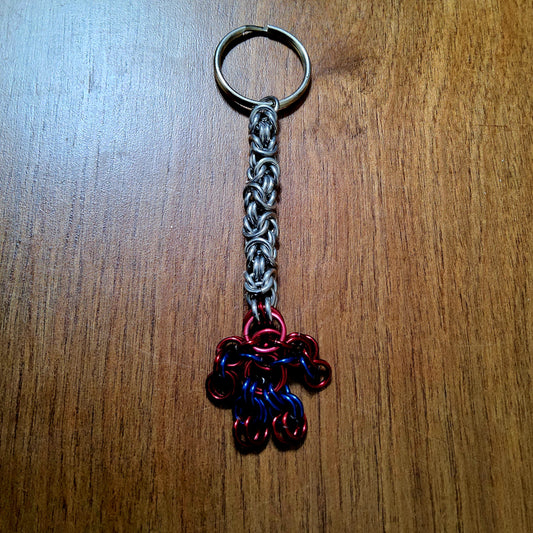 Chainmaille Superhero Keychains