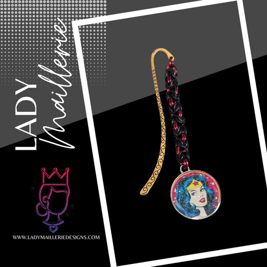 Amazon Princess Chainmaille Bookmark