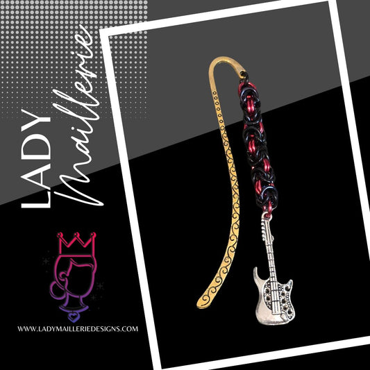 Bard's Axe Chainmaille Bookmark
