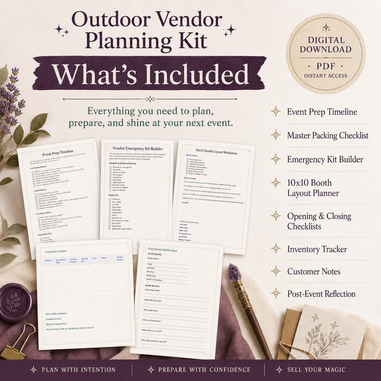 The Faire Vendor Field Guide: Outdoor Booth Starter Packet