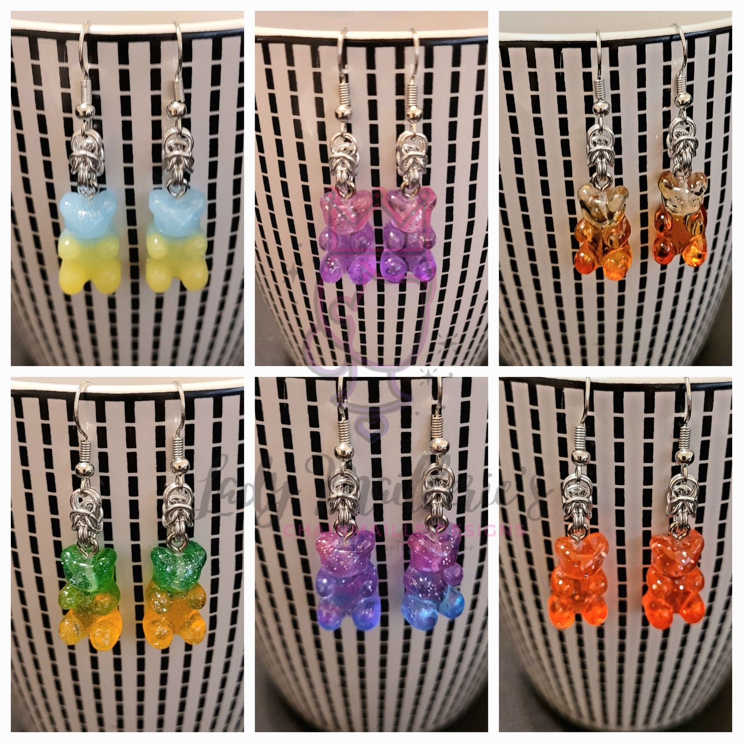 Gummy Bear Earrings