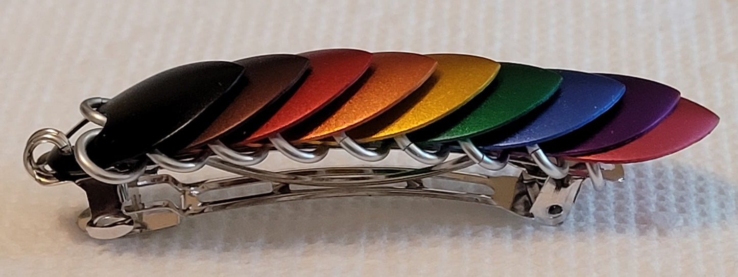 PRIDEcollection Scale Pride Flag Barrette