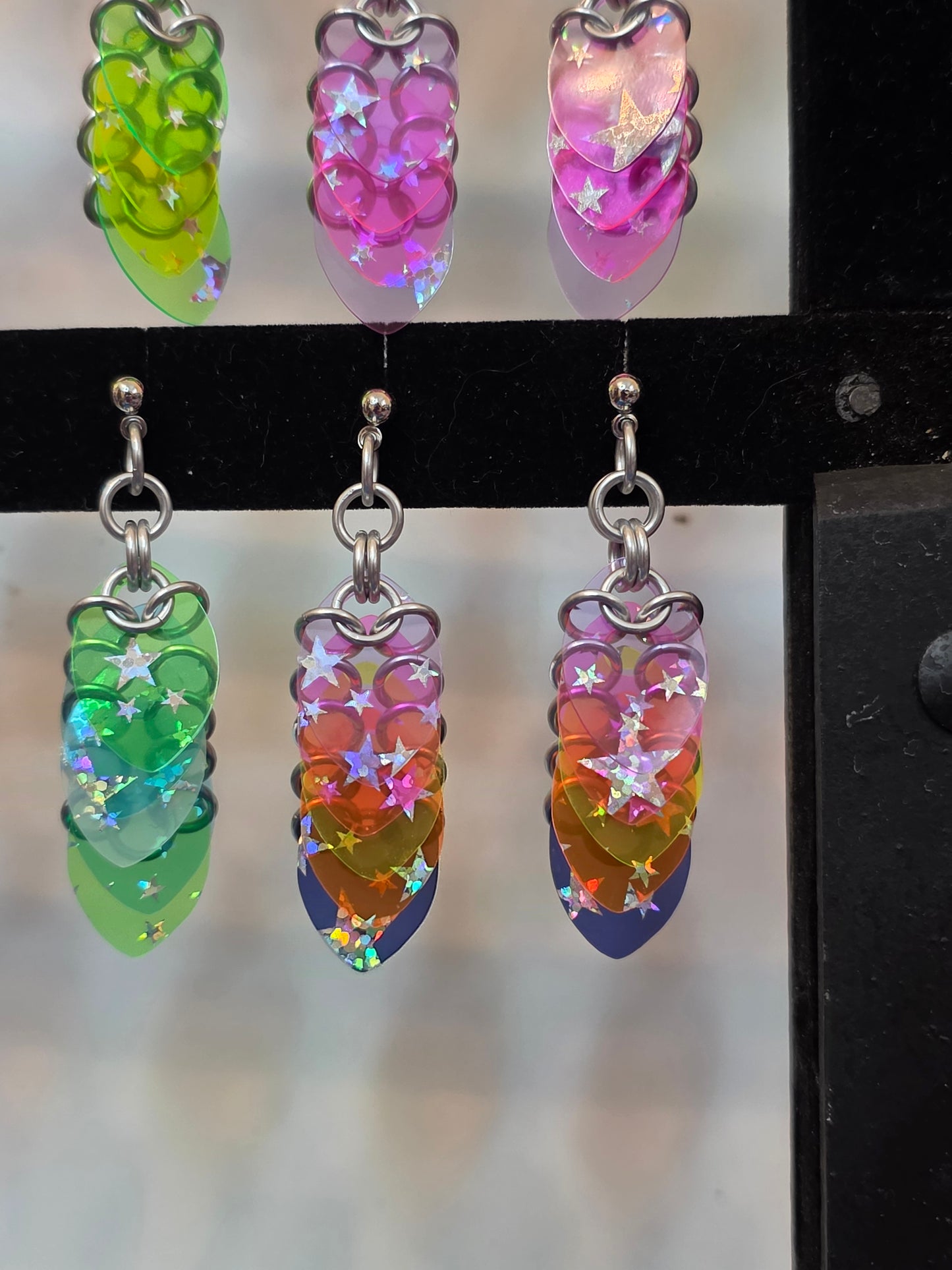 Star Jelly Scale Earrings (5)