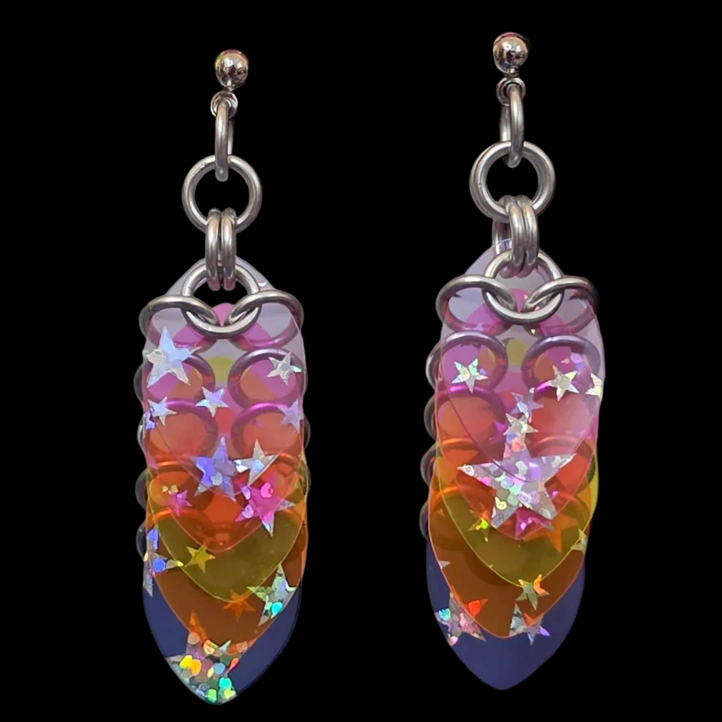 Star Jelly Scale Earrings (5)