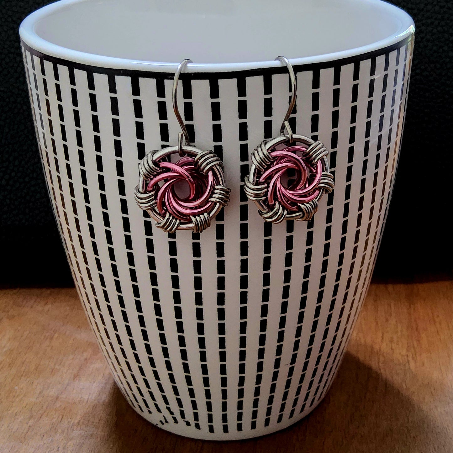 Maelstrom Chainmaille Earrings