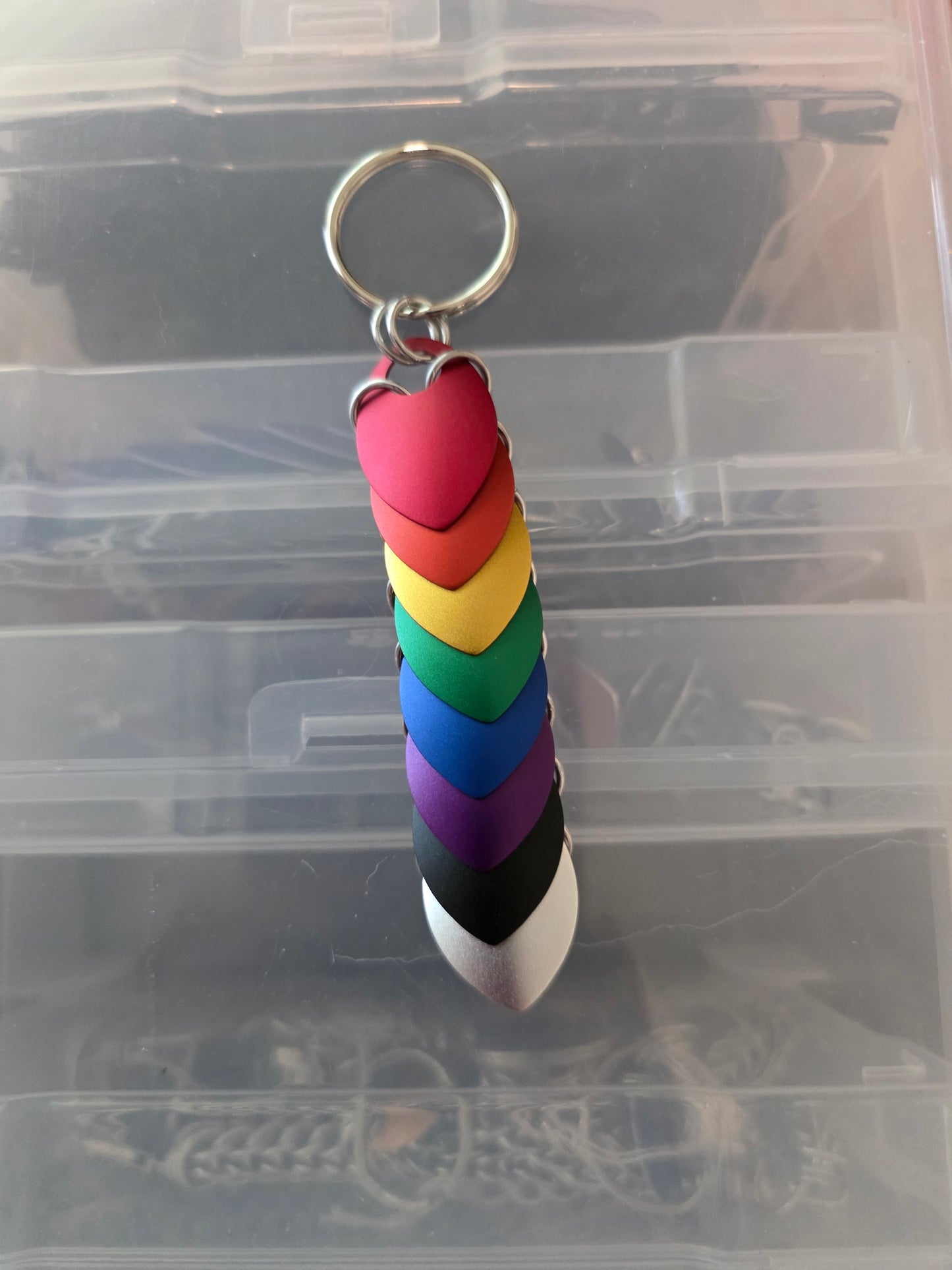 PRIDEcollection Small Linear Scale keychain
