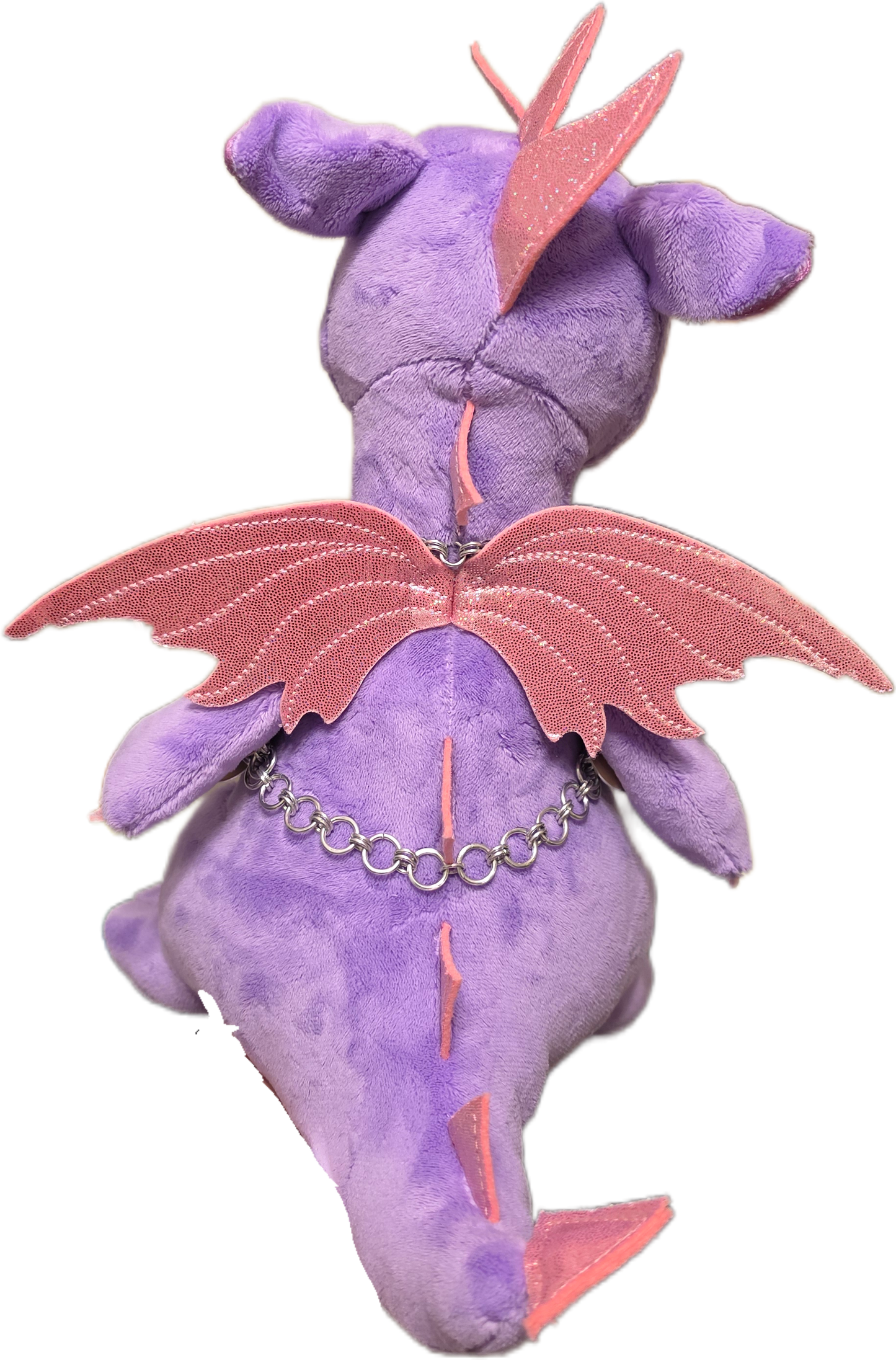 Violet — Armored Dragon Hatchling | One of a Kind | Hand-Armored Scalemaille Companion